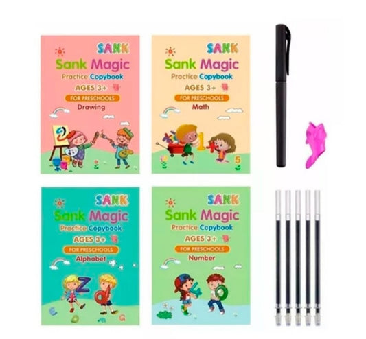 Set Cuaderno Magic Caligrafía Montessori